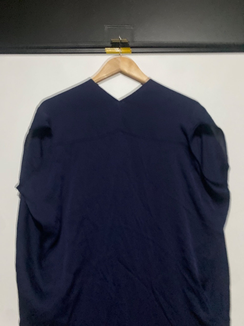 Vince M Silk Shift Popover Oversized Midi Dress - Picture 9 of 12